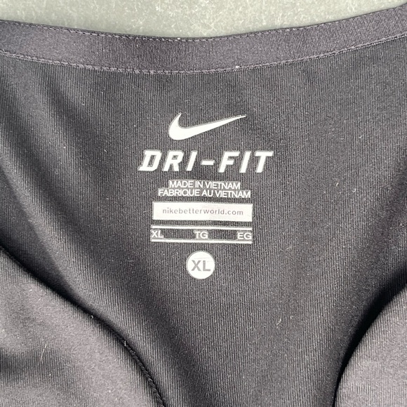 Nike Black Three Quarter Sleeve Pullover Top - Picture 3 of 3